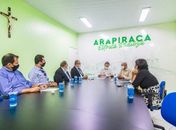 Enfrentamento à Covid-19: Prefeito Luciano Barbosa ouve demandas de Empresários e atacadistas em Arapiraca