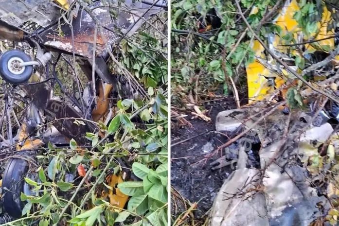 PC investiga se queda de avião foi por falha mecânica ou humana