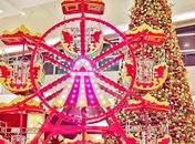 Papai Noel chega ao Parque Shopping de helicóptero e com grande festa (12/11)