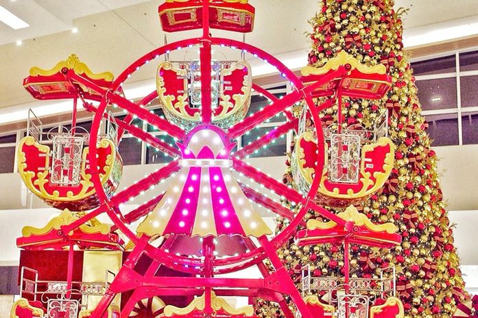 Papai Noel chega ao Parque Shopping de helicóptero e com grande festa (12/11)