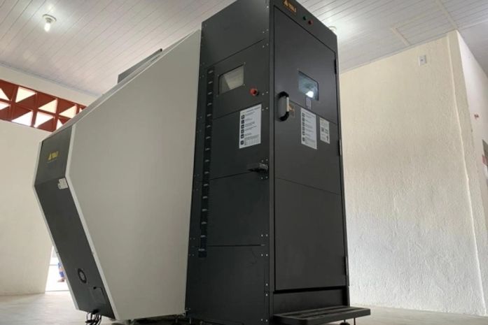 O body scan opera com baixa exposição à radiação