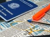 Carteira de trabalho / Jornal / Ilustração