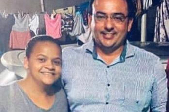 Andreza da Mandioca disse que agora está firme e forte junto com o prefeito Leandro Silva