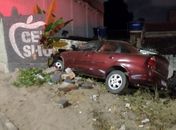 Jovem morre e outro fica ferido após motos serem atingidas por carro; condutor não tinha CNH