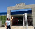 Prefeita Ziane Costa visita obras da Creche Cria no bairro Novo Horizonte

