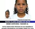 19 de agosto de 2026. Faz 5 anos e dois meses, desde que Maria Clara, entrou para a lista de crianças desaparecidas