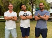Eduardo Bolsonaro e integrante do elenco de Sikera Junior visitam AL