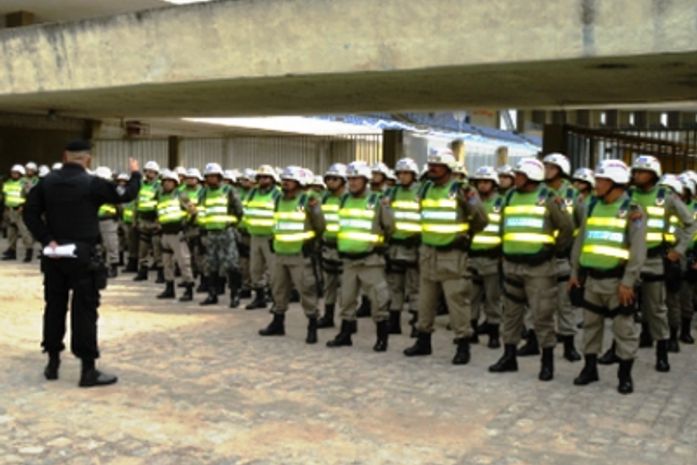 Mais de 170 PM farão segurança na partida entre CSA x Vitória