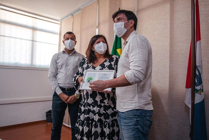 Sedetur entrega selo internacional de turismo seguro para Delmiro Gouveia