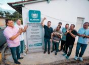 Deputado Galba Novaes participa de entrega de obras em Campestre