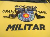 Trio é preso após roubar carro, fazer condutor refém e trocar tiros com a polícia