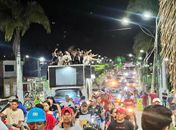 Após conquista da Taça Brasil de Futsal, Esporte Clube Traipu é recebido com festa pela população da cidade