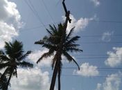 Moradores do Miaí de Baixo agradecem trabalho da Equatorial Alagoas após furtos de cabos