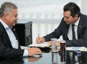 Prefeito de São Miguel se reúne com ministro dos Transportes  