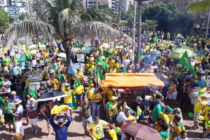 Manifestação Pró-Bolsonaro em Maceió