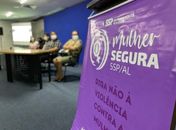 Cerimônia da SSP marca lançamento de documentos para prevenção e combate à violência contra a mulher