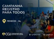 Justiça emitirá registros gratuitos em Penedo, nos dias 10 e 11 de outubro