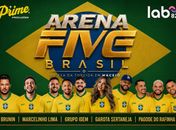 Maceió entra oficialmente no clima de Copa do Mundo nesta segunda (18) com a abertura da ARENA FIVE BRASIL