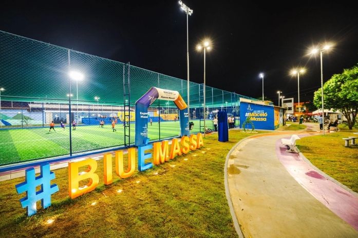 JHC entrega 34ª Areninha no Benedito Bentes e resgata mais um espaço abandonado na parte alta de Maceió