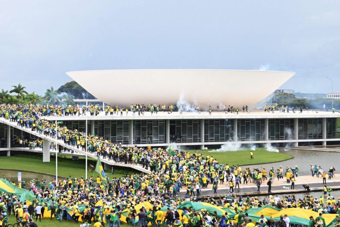 Sobe para 763 número de presos por participarem de atos golpistas no DF