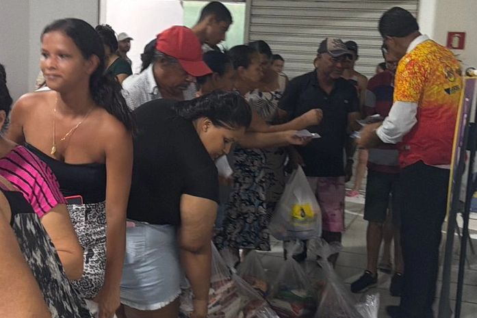 Ascontal distribui 400 quilos de alimentos em Arapiraca