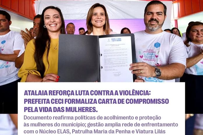 Atalaia dá passos históricos na proteção de crianças, além das mulheres com a Viatura Lilás e a Patrulha Maria da Penha