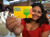 Cartões do Programa Mesa Cheia estão disponíveis para beneficiários