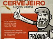 Empório Bierwelt promove evento com Viajante Cervejeiro