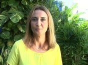 Fonoaudióloga Gabriela Sóstenes realiza palestra