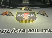 Relatório da PM registra 45 armas de fogo e quase 200 quilos de drogas apreendidas