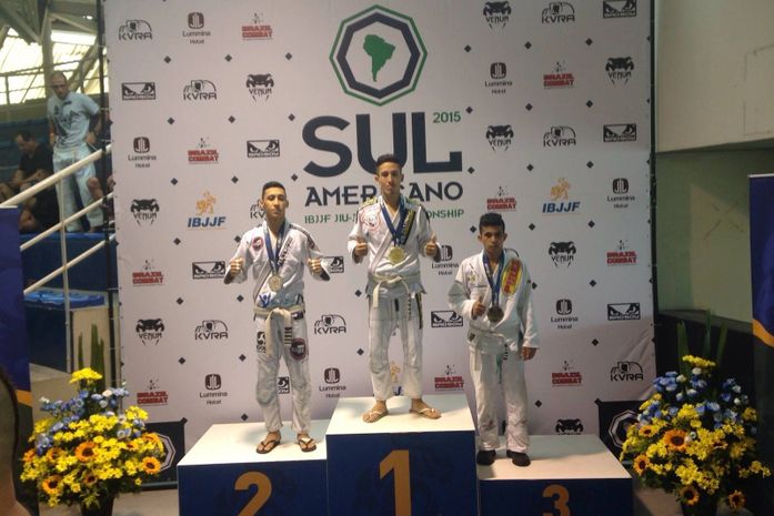 Alagoano é vice-campeão sul americano de jiu-jitsu
