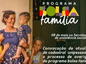 Prefeitura Municipal de Barra de Santo Antônio convoca beneficiários do Cadastro Único