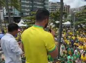 Deputado Fabio Costa participa de ato em Maceió pela liberdade e contra abusos do Judiciário