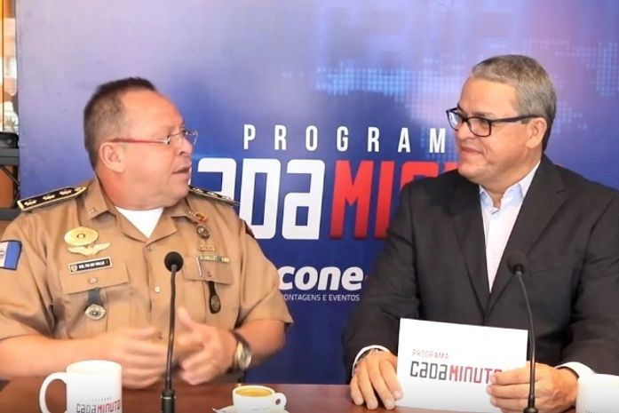 Programa Cada Minuto entrevista coronel Do Valle