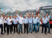 Prefeito JHC entrega mais 21 ‘Geladões’ e reforça frota de ônibus em Maceió