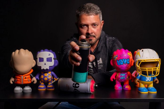 Geo Toy leva o universo dos toy arts à Casa F e celebra a arte urbana em Alagoas
