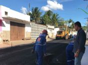 Anadia começa a receber 6km de pavimentação asfáltica do Pró-Estrada