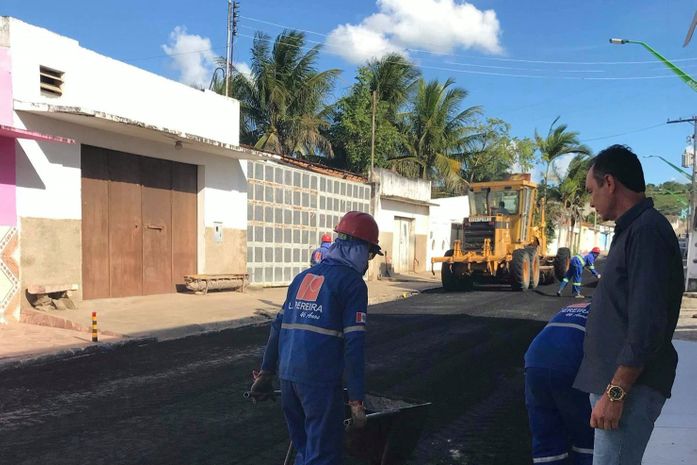Anadia começa a receber 6km de pavimentação asfáltica do Pró-Estrada