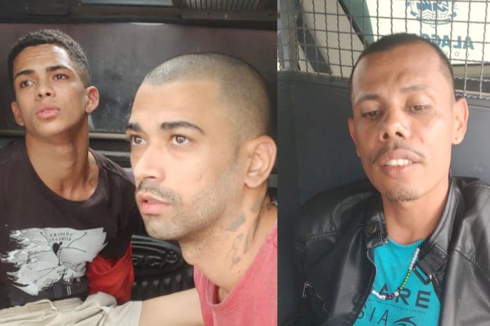 Quatro dos cinco fugitivos de penitenciária são capturados no interior