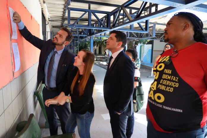 Inspeção do MP encontra falta de professores, problemas estruturais e evasão em escolas do CEPA