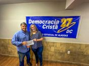 DC fecha chapa e anuncia irmã de deputado federal candidata em Maceió