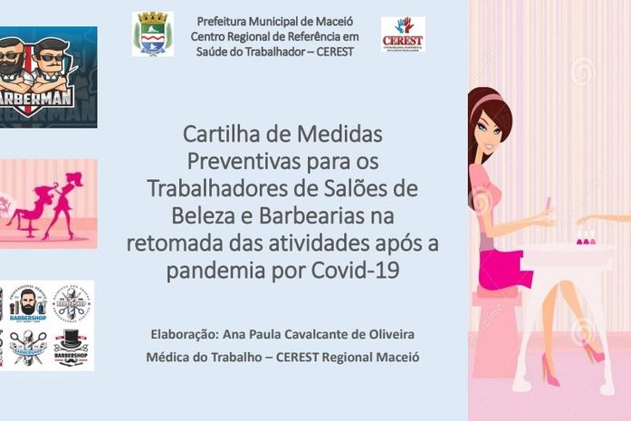 Cartilha orienta sobre segurança em salões de beleza e barbearias