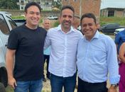 Rodrigo Buarque participa de inaugurações de equipamentos de Saúde em Novo Lino
