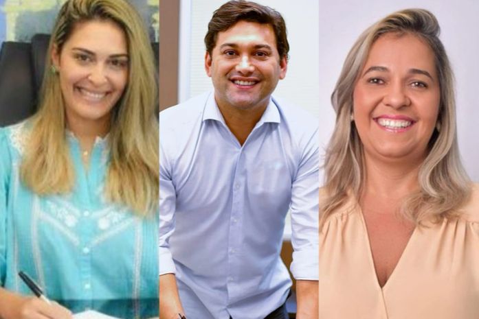 Ângela Vanessa, Rodrigo Valença e Fabrícia Veras