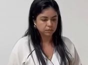 A médica Nádia Tamyres Silva Lima