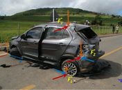 Acidente com duas mortes em Feira Grande: motorista estava a mais de 100 km/h, diz perícia