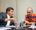 Prefeito de Rio Largo e Defesa Civil Nacional tratam de soluções para a voçoroca na Mata do Rolo
