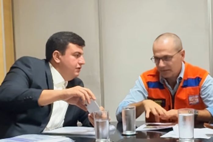Prefeito de Rio Largo e Defesa Civil Nacional tratam de soluções para a voçoroca na Mata do Rolo