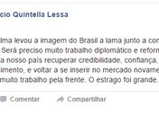 Ministro diz que Dilma deixou credibilidade do Brasil na "lama"