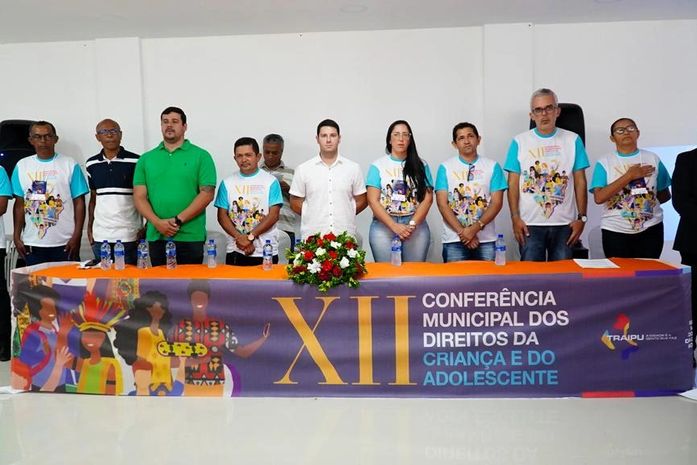 Traipu realiza a 12ª Conferência Municipal dos Direitos da Criança e do Adolescente